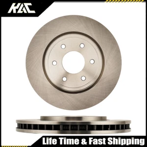 Front Plain Brake Rotors For Nissan Frontier 05-23; Pathfinder; Suzuki Equator - Foto 1 di 12