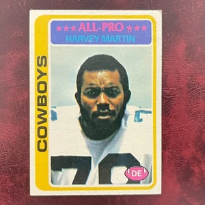 1978 Topps Set HARVEY MARTIN #110 DALLAS COWBOYS - NR-MINT *ALTA QUALITÀ* - Foto 1 di 2
