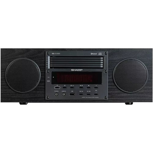 Sharp CD-BH350 Micro Audio Component System 5 CD Changer Bluetooth FM ...