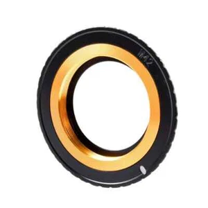 Adapter für M42 Objektiv für Canon EOS EF Mount auf 5DIV 6DII 90D Gold verstellbar - Bild 1 von 6