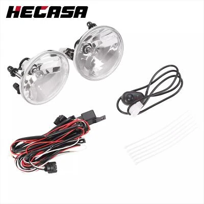HECASA Pair Fog Lights w/Bulb For Chevy Colorado GMC Sierra 2007-2022 #GM2590104 - Image 1 of 4