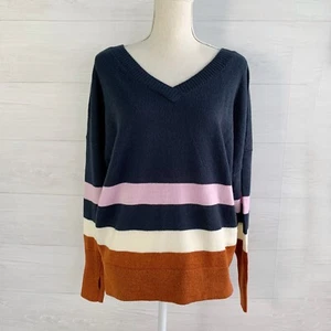 NWT prana - Norfolk Sweater in Gingerbread V-front & back, S - Picture 1 of 7