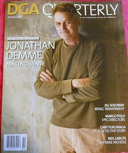 DGA QUARTERLY WINTER 2015 DIRECTORS GUILD OF AMERICA JONATHAN DEMME TRANSPARENT - Imagen 1 de 1