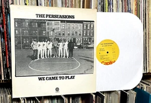 THE PERSUASIONS "We Came Play" Capitol LP (1-day ship/chain gang/acapella kings) - Picture 1 of 4