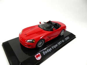 Dodge Viper SRT-10 2003 - 1:43 IXO Supercars Modello Diecast Edizione Italiana S50 - Foto 1 di 8