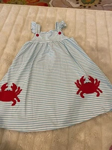 Stitchy Fish Lobster Sundress 6 - Picture 1 of 7