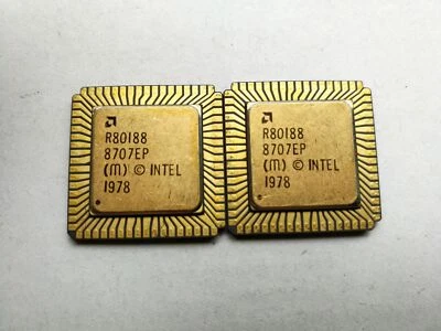 Vintage R80188 16-BIT High-Integration Microprocessor x 1pc - Image 1 of 2