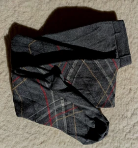 CRÖNERT Damen Stretch Strumpfhose Strickstrumpfhose Grau bunt gemustert 40/42 - Bild 1 von 7