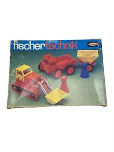 Fischertechnik - Baufahrzeuge Art. Nr. 2304151 - 70er Jahre - unvollständig - Bild 1 von 3