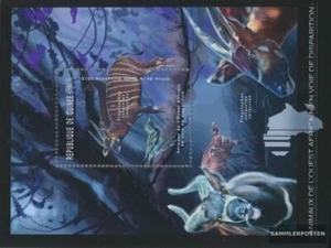Guinea bloque 2086 nuevo con goma original 2012 en peligro de extinción animales - Imagen 1 de 1