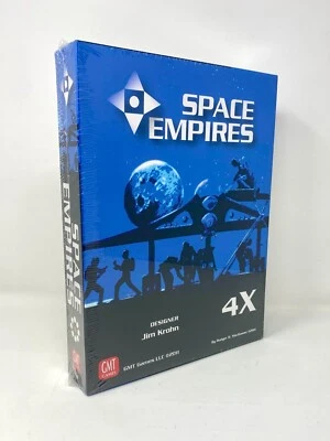 GMT Games Space Empires 4X 1st Printing NEW IN SHRINK 2011 Factory-Damaged Box - Image 1 of 4