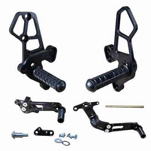 YAMAHA 2024 MT-09 WOODCRAFT COMPLETE REARSETS REVERSE GP SHIFT - COMPLETE KIT - Bild 1 von 3