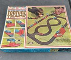 1966 Ideal Toys Motorific Alcan Highway Torture Track Racing Set Box , No Cars