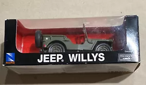 Jeep Willys 1/32 Sie-Cast Functional Door NewRay - Picture 1 of 6
