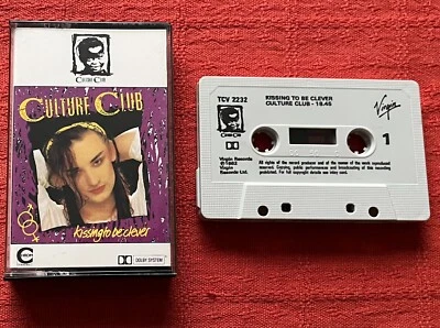CULTURE CLUB (WITH BOY GEORGE)-CHROME DEBUT CASSETTE TAPE-KISSING TO BE CLEVER - Image 1 of 4