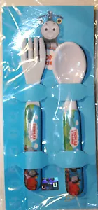 Thomas & Friends Train Plastic Fork and Spoon Set from Japan - Picture 1 of 2