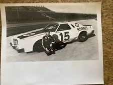 Vintage Bobby Allison B/W 8 X 10 Photo Auto Racing 1978-80
