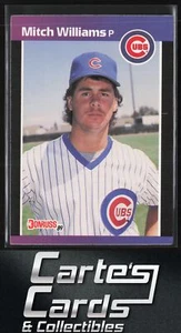 Mitch Williams 1989 Donruss Traded #T-38 Chicago Cubs - Picture 1 of 2