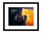 Bono 8x10 Signed Photo Print U2 alternative rock music concert autographed