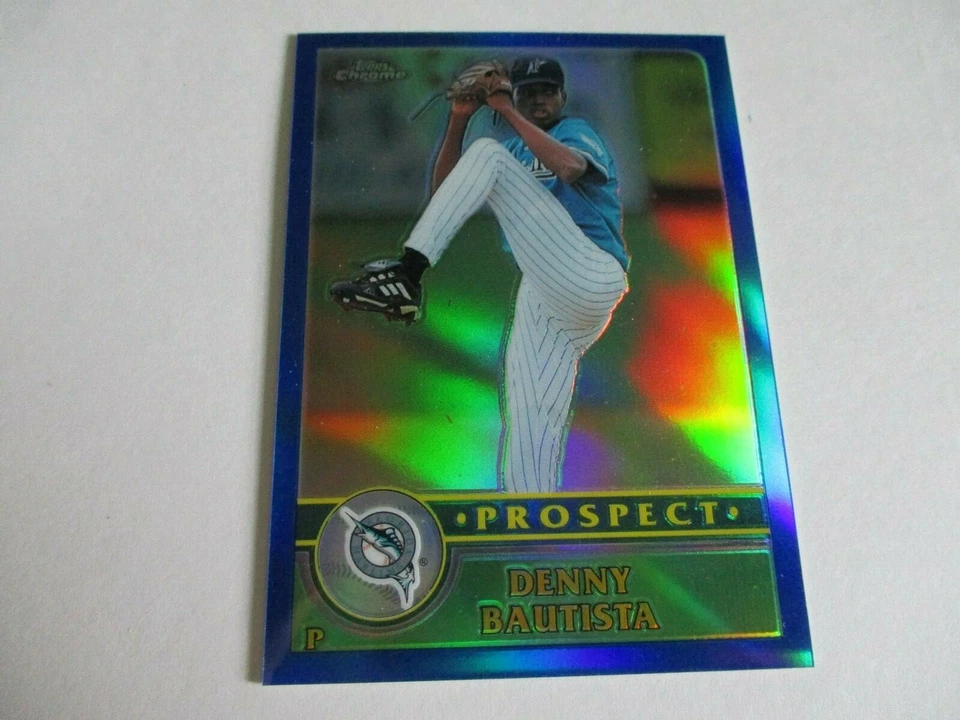 2003 Topps Chrome Denny Bautista Refractor Card #T143 - Image 1 of 1