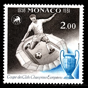 Monaco 1475 **, 25 Jahre 1. Finale Fußball Europa Pokal, postfrisch - Picture 1 of 1