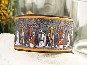 Windhundhalsband Hundehalsband Greyhound collar Galgo Barsoi Whippet Windspiel s - Bild 1 von 7