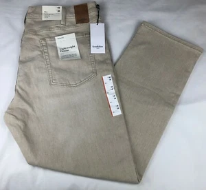 Goodfellow & Co. Uomo Nuovo Jeans denim beige slim fit (40x30) (40x32) A. - Foto 1 di 6