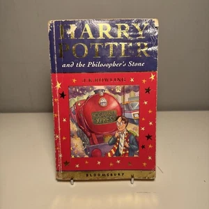 Harry Potter The Philosopher's Stone Celebration 2001 1st Edition 1st Print Poor - Imagen 1 de 6