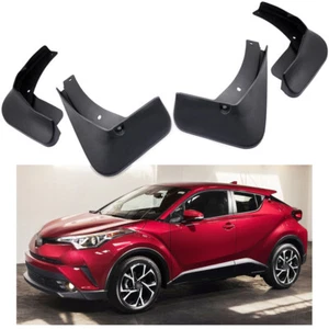 4 Mud Flaps Splash Guards Fender Car Mudguard for Toyota C-HR 2018-2021 19 20 - Picture 1 of 8