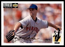 1994 Collector's Choice Silver Signature Steve Cooke Pittsburgh Pirates #83
