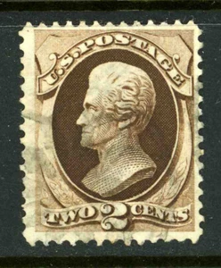 Billete de banco Jackson 1D4 22 sello de Estados Unidos 157 2c - Imagen 1 de 2