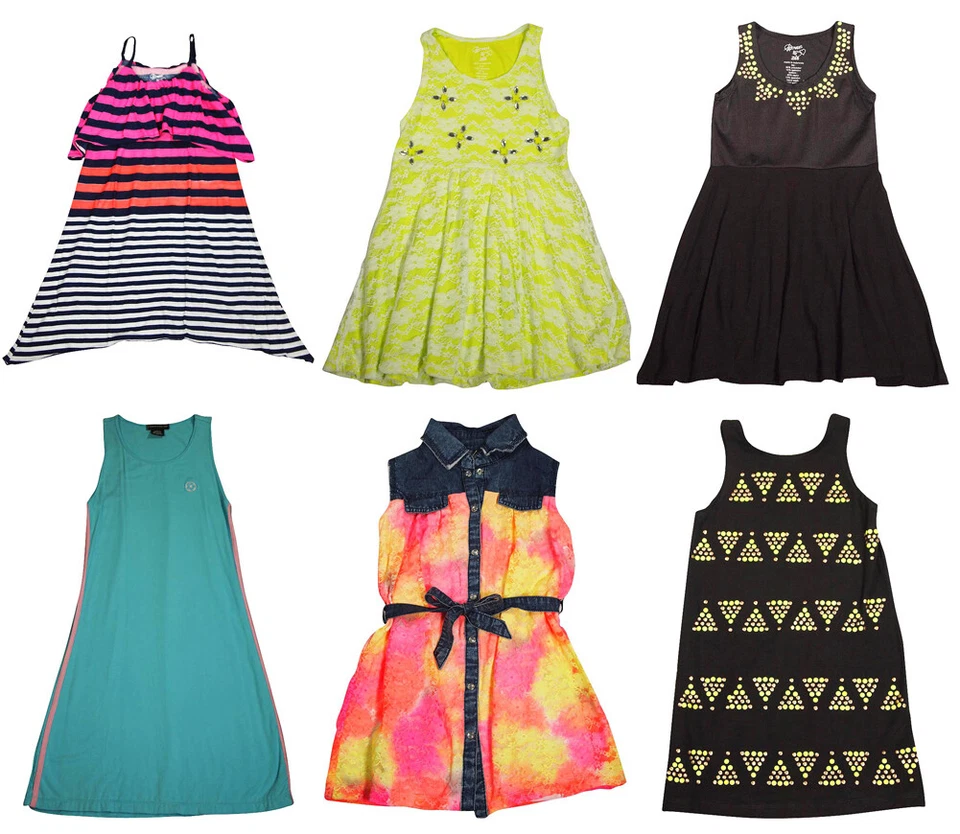 Flowers by Zoe Girl's Sleeveless Floral Dress - 6 Styles to Choose - Image 1 of 1