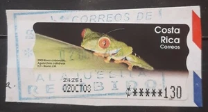 COSTA RICA ATM RANAS. USADO - USED. - Imagen 1 de 1