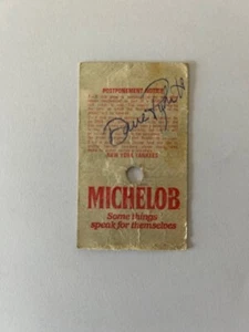 July 4, 1983 Dave Righetti Signed Yankees No-Hitter Ticket - Picture 1 of 3