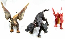 Mythical Realms~Cerberus~Griffin~Red Dragon~Fantasy PVC Figures~Safari Ltd