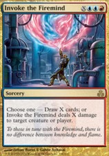 Guildpact Invoke the Firemind - Foil x1 Light Play, English Magic Mtg M:tG
