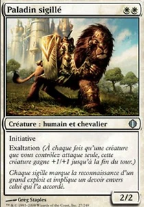 *MRM* FR/VF 4x Paladin sigill� ( Sigiled Paladin ) MTG Shard - Picture 1 of 1