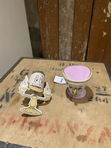 Disney La Bella e la Bestia Primark Candeliere e Chip Cup Portamonete Sacchetti - Foto 1 di 18