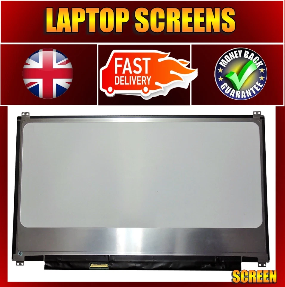 NEW REPLACEMENT CLEVO W230SS LAPTOP SCREEN 13.3" LED FHD 1920 X 1080 - Image 1 of 1