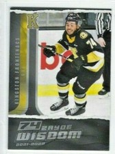 2021-22 Kingston Frontenacs (OHL) Zayde Wisdom