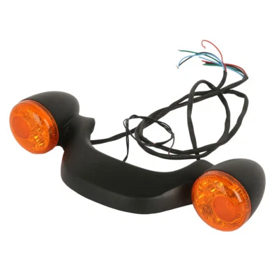 Luz de seta traseira barra preta para Harley Davidson Street Road Glide 2010-2023 - Imagem 1 de 4