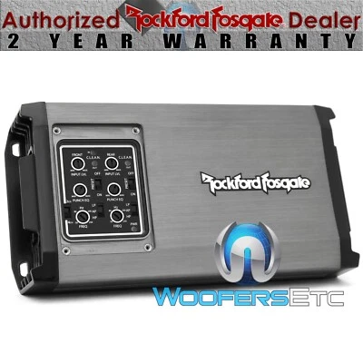 ROCKFORD FOSGATE M5-800X4 MARINE 4-CHANNEL MOTORCYCLE SPEAKERS AMPLIFIER NEW