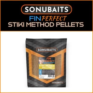 SONUBAITS FIN PERFECT STIKI METHOD PELLETS 650g - ALL SIZES | NEW - MATCH/COARSE - Picture 1 of 6