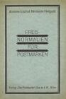 Hermann Vielguth: Preis-Normalien für Postmarken (ca. 1920er-Jahre?)