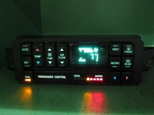 09352034 97-05 BUICK REGAL CENTURY A/C DIGITAL CLIMATE TEMP CONTROL REBUILT 1494 - Picture 1 of 6