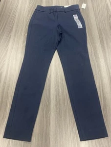 Old Navy | Navy High Rise Pixie Secret Smooth Pockets Ankle Pants Size 0 NEW - Bild 1 von 14