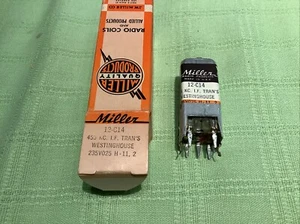 Miller 12-C14 Funk ZF-Transformator 455kHz (Westinghouse 235V025H11 oder 12 Exact) - Bild 1 von 4