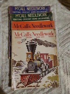 McCall's Needlework Magazine 1940s-1950s Lot Of 4 - Picture 1 of 20