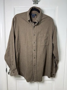 Brooks Brothers braun und schwarz Hahnentritt Baumwolle Flanell Herren Größe M " - Bild 1 von 9