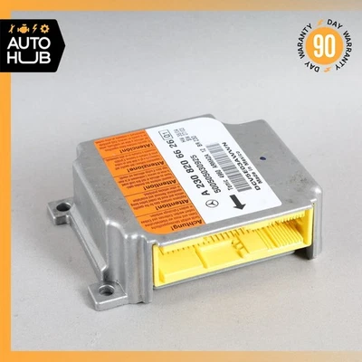 03-06 Mercedes R230 SL500 SL55 Airbag Sensor SRS Módulo de Controle OEM - Imagem 1 de 4